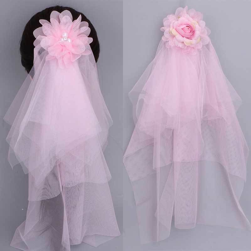 儿童甜美可爱/婚纱女童森系/鸭嘴夹子爆款产品图