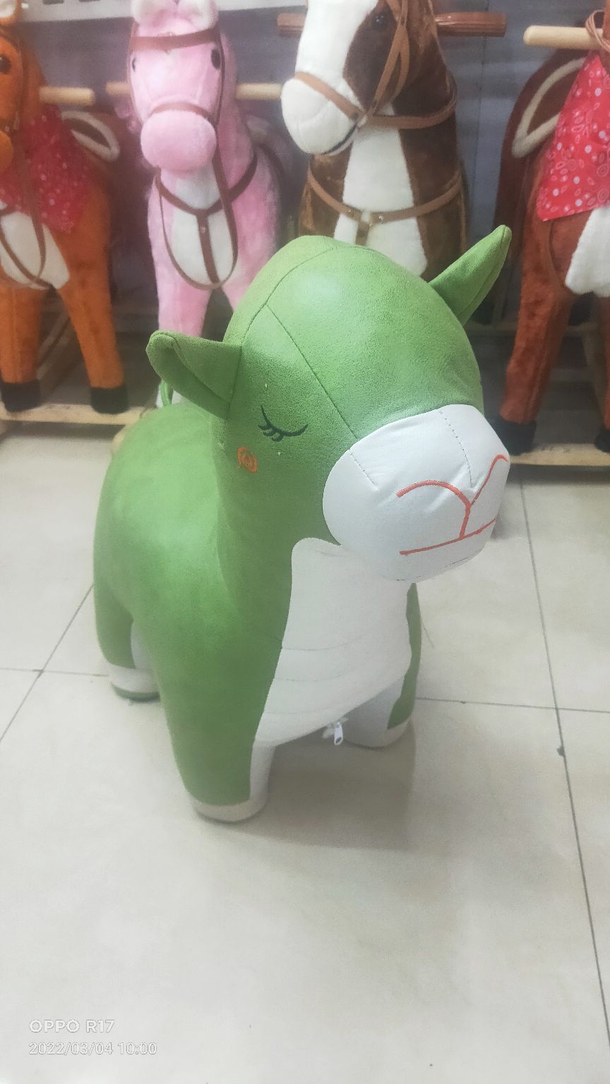 Children small stool cartoon creative family bench elephant sofa sitting stool at the door cute animal shoe stool thumbnail