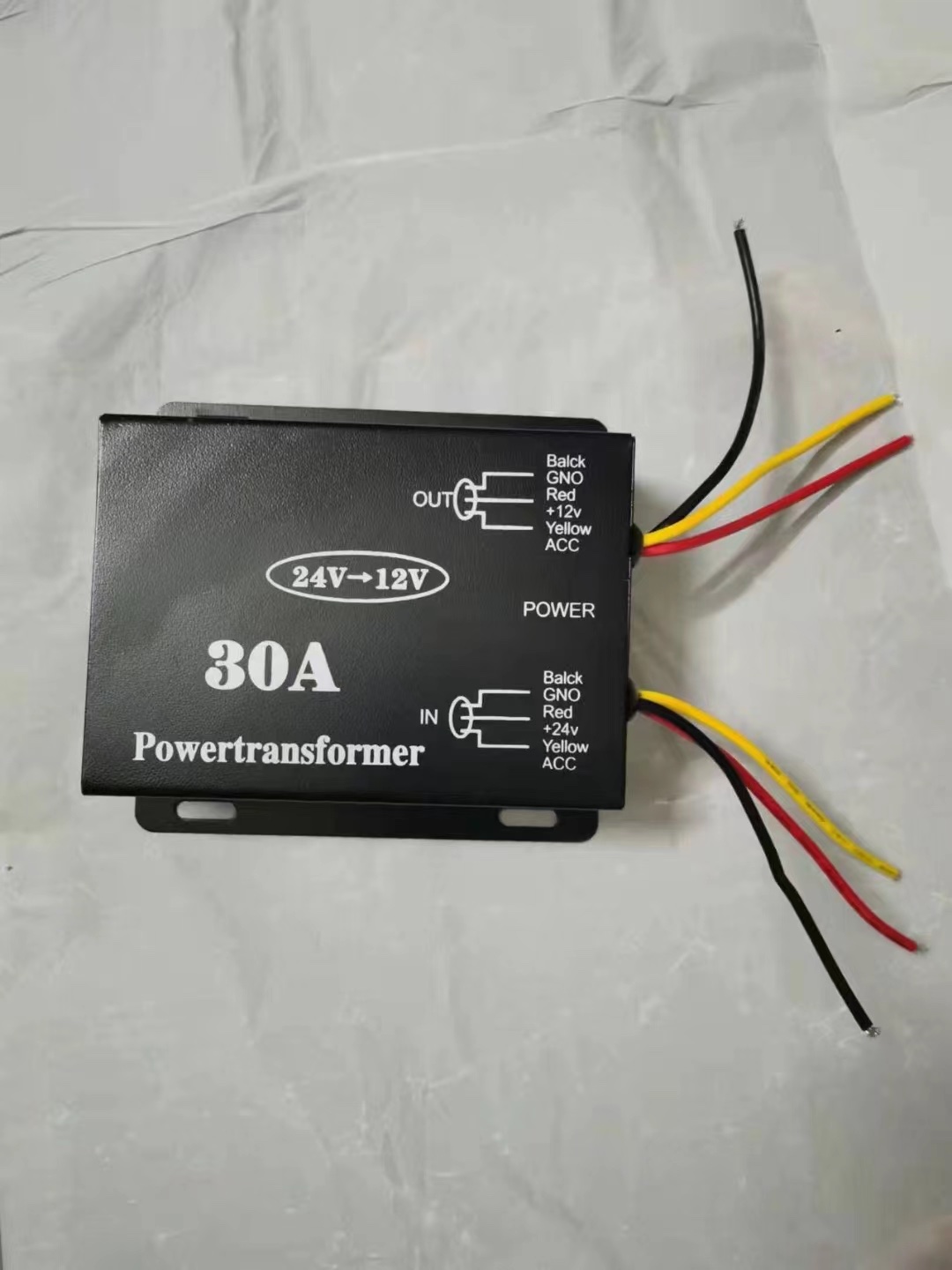 Car Buck 24 V To 12 V Inverter Truck Bus Av Subwoofer Power Converter details Picture