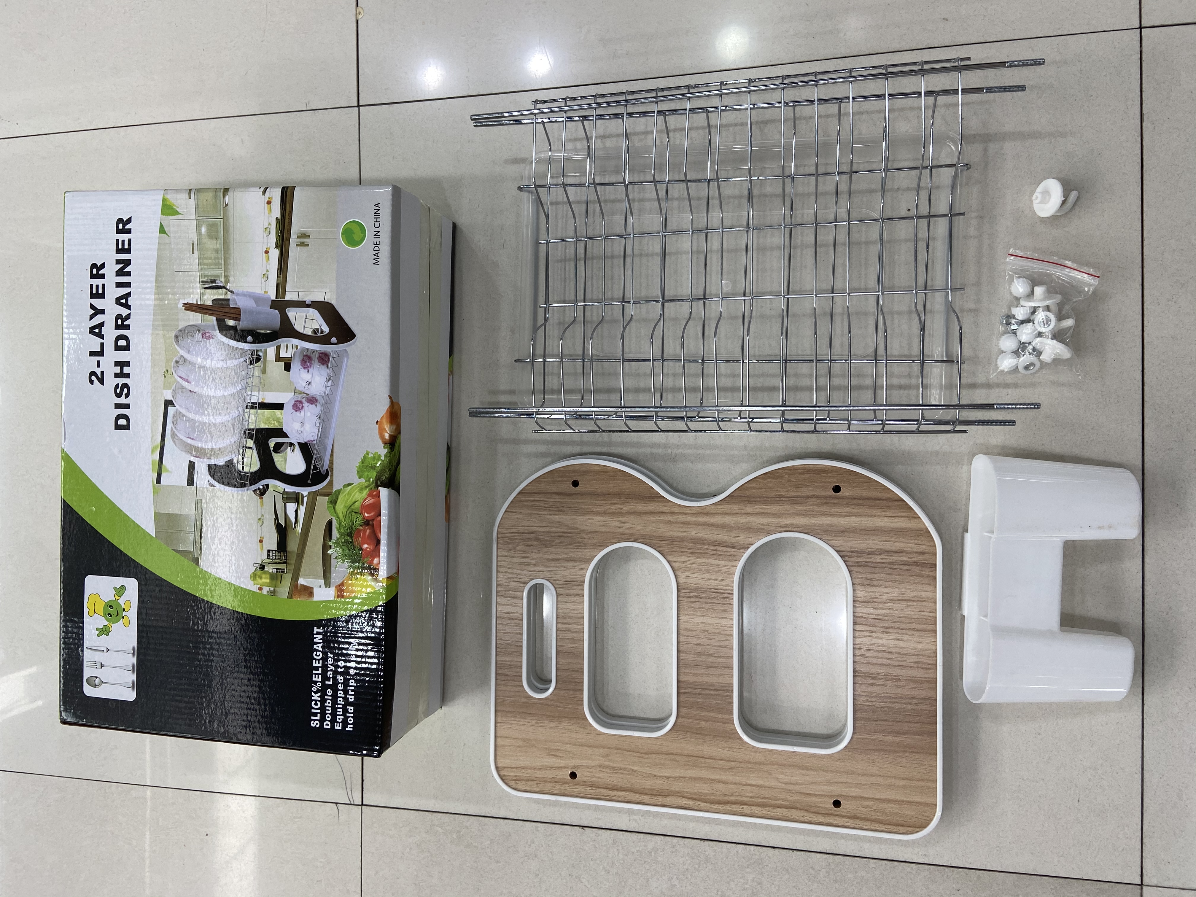 B type drain shelf