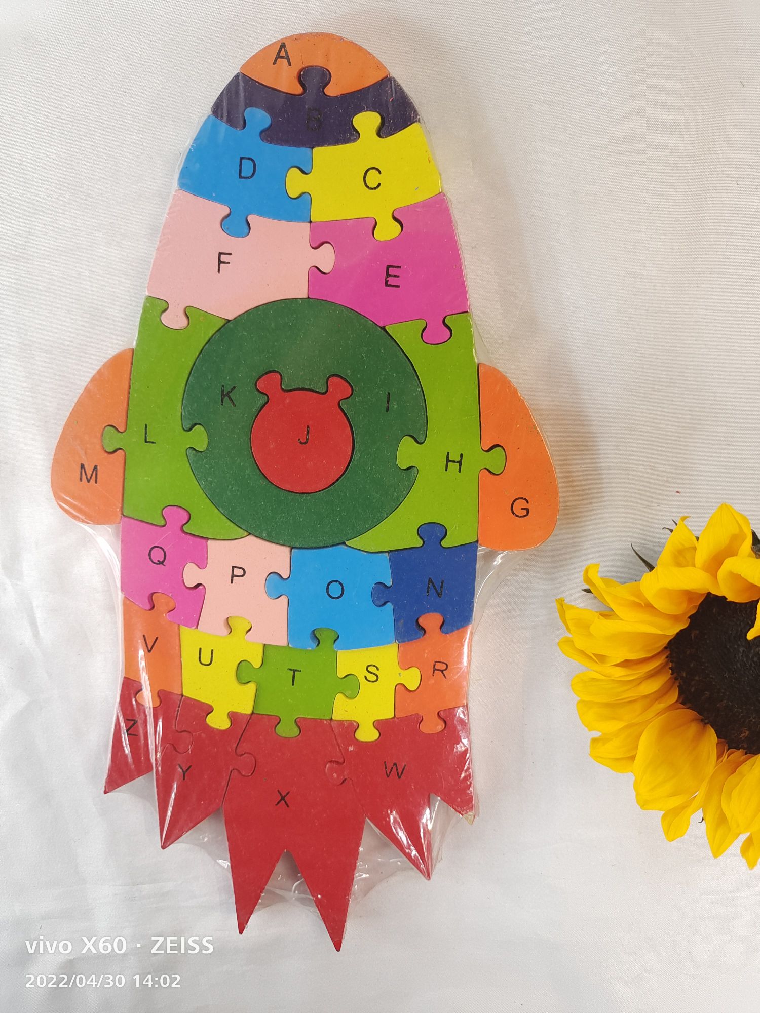 Wooden three-dimensional jigsaw puzzle early education and intelligence teaching AIDS Specification image