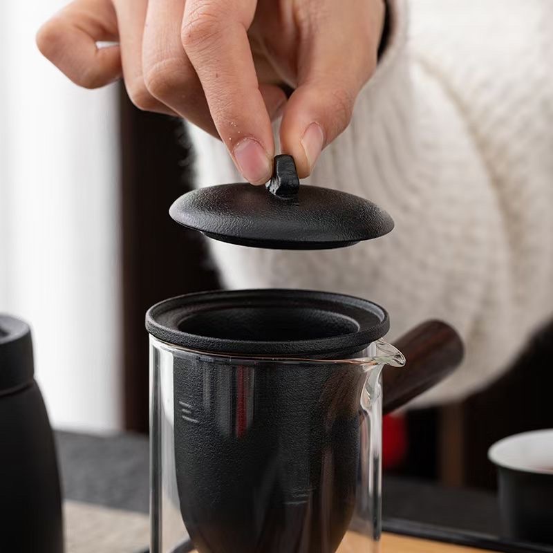 Mutton Fat Jade Ceramic Tea Set Travel Tea Set Lubao Ceramic Tea Set Tao Li Home 026 details Picture