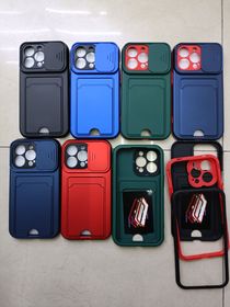 Push-window card 3-in-1 phone case protector