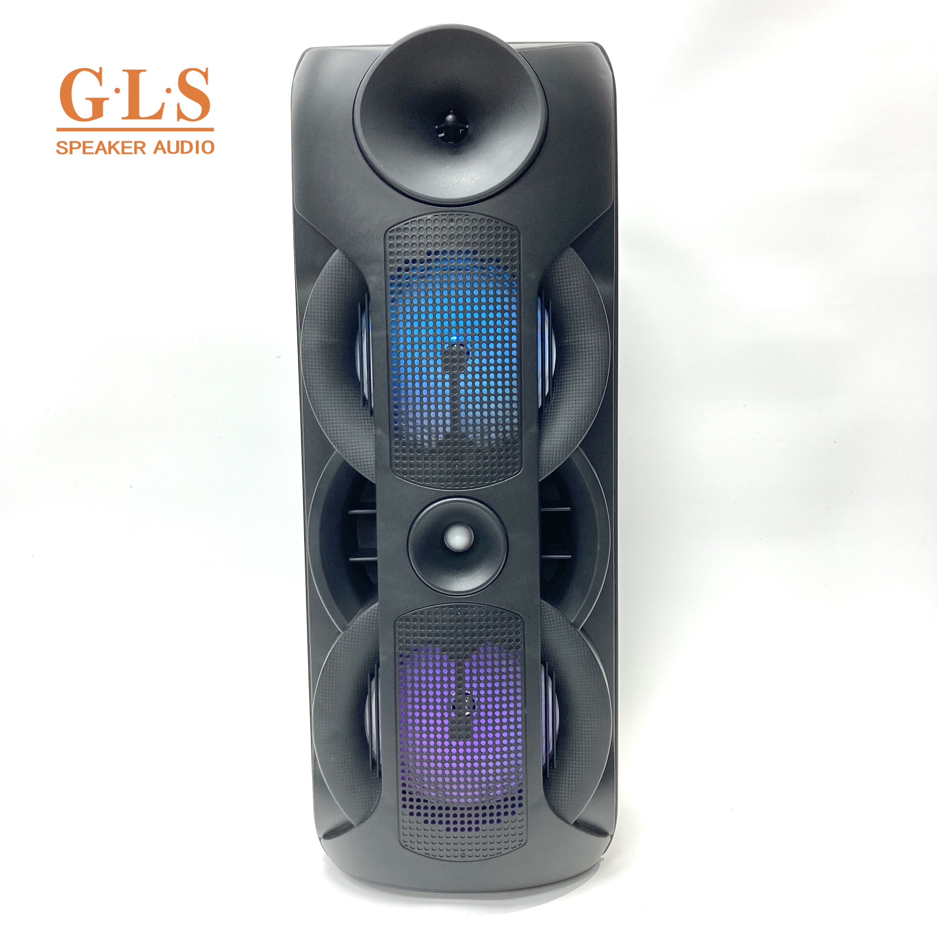 ZQS 8202A Dual 8 "portable speakers portable Bluetooth wireless audio radio wired mic