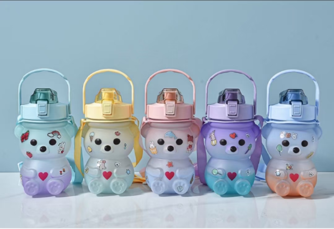 Bear water bottle water cup space cup