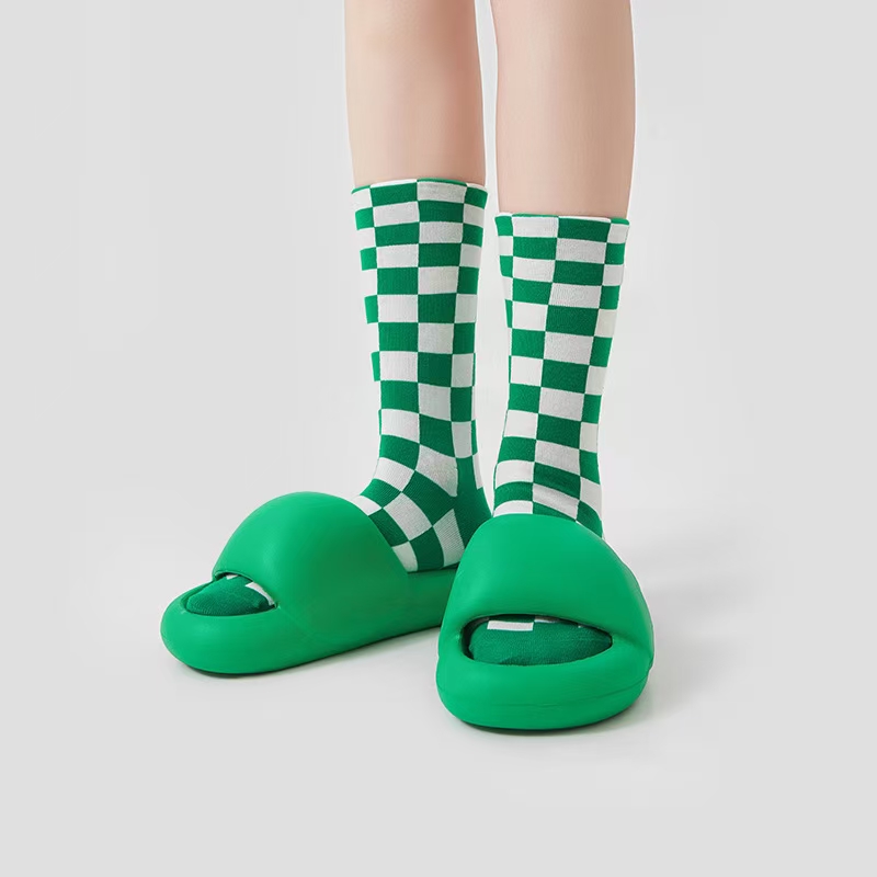 Step On The Shit Sense Of Bread Slippers Female Summer Wear Thick Soles Non-Slip Bath Home Room In The Korean Version Of Leisure Couple Male