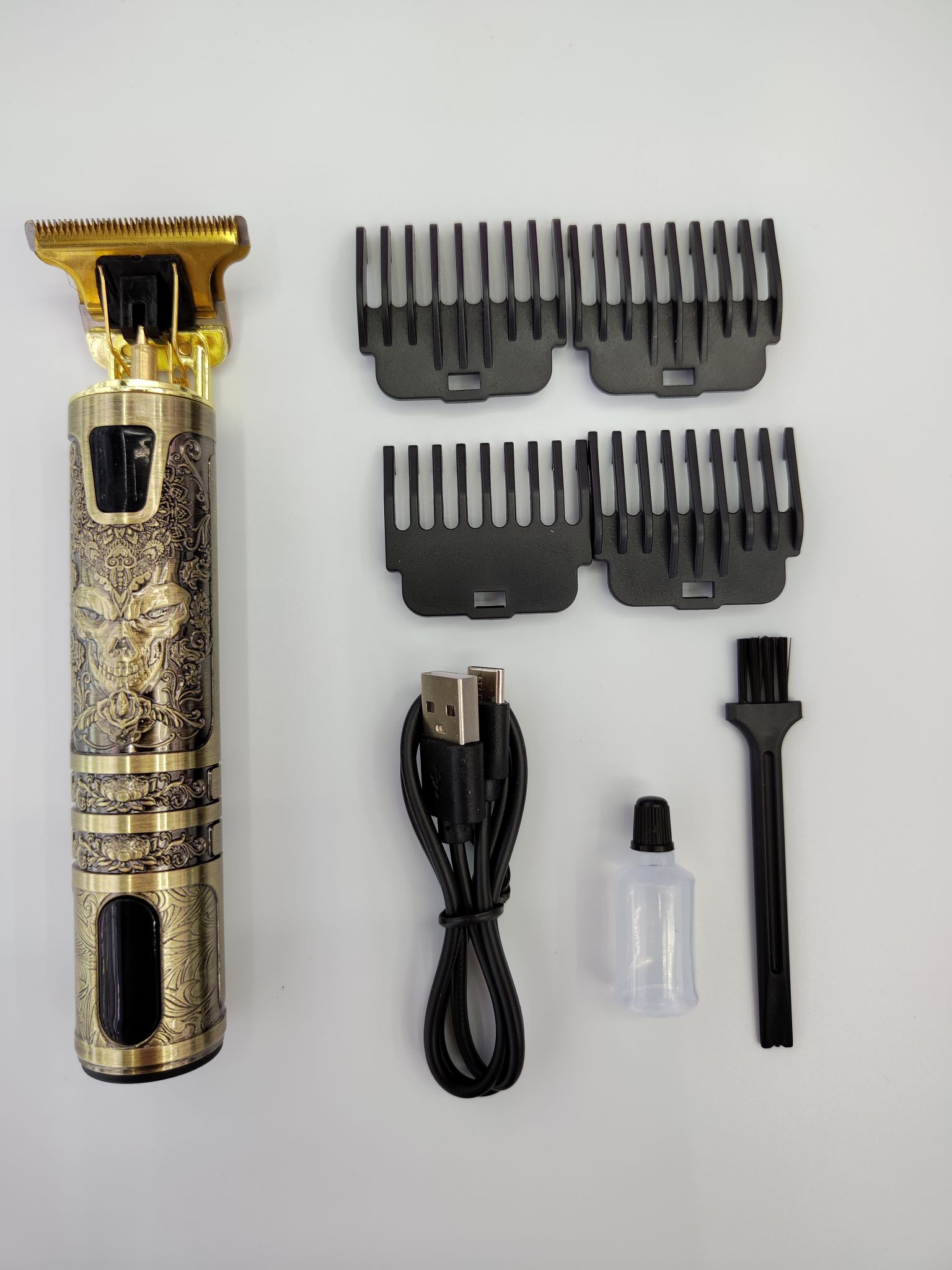 Metal Oil Clippers Oil Clippers Engraving Hair Clippers Oil Clippers Hair Clippers With Display Clippers
