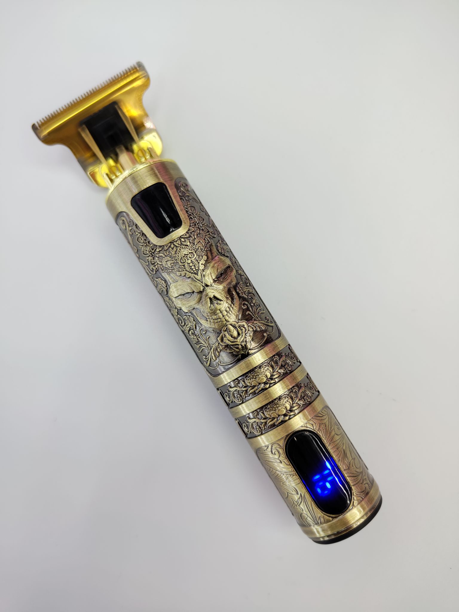 Metal Oil Clippers Oil Clippers Engraving Hair Clippers Oil Clippers Hair Clippers With Display Clippers details Picture
