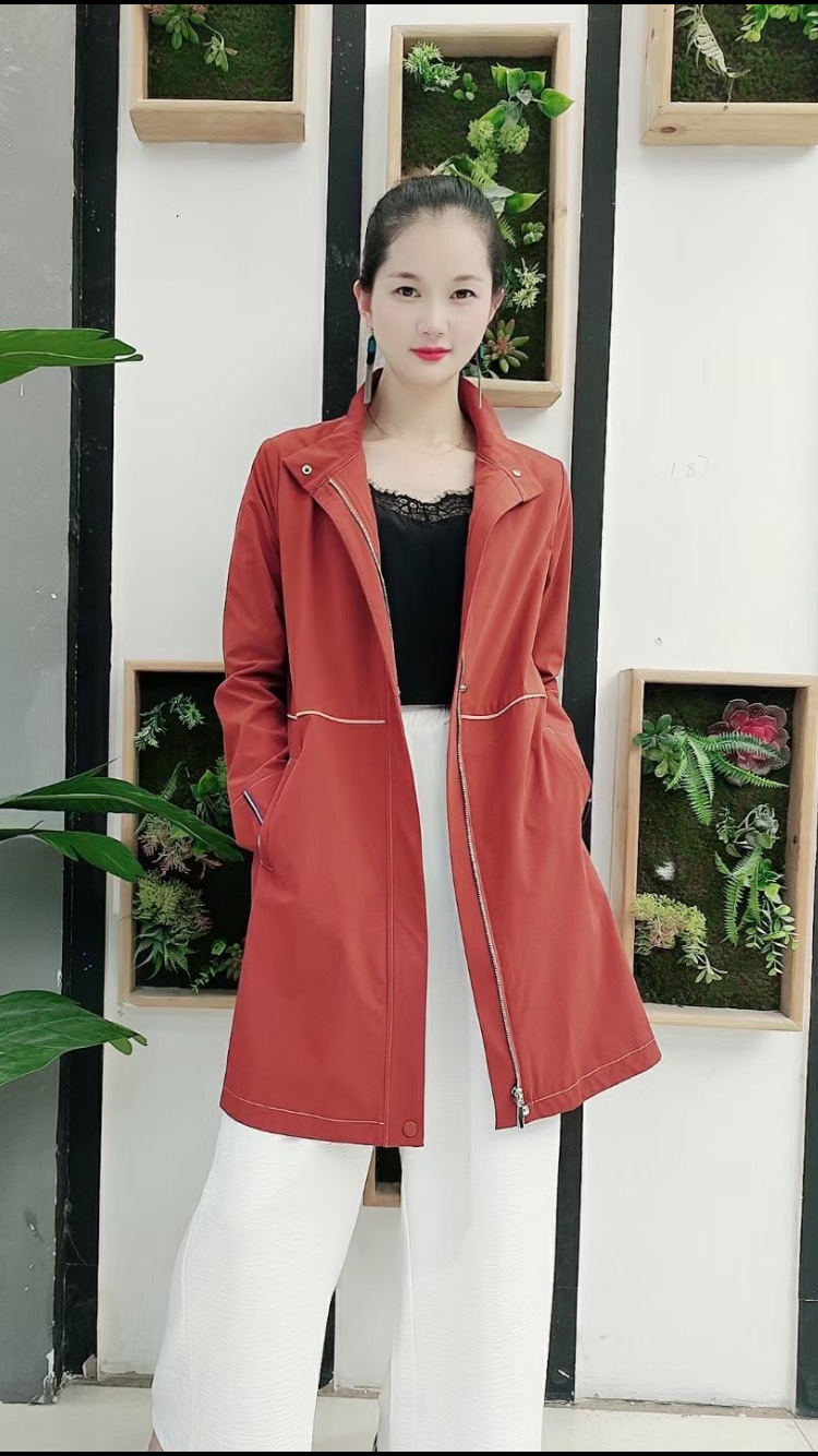 Coat cardigan trench coat