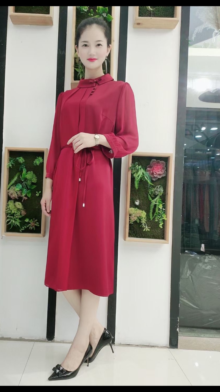 Red dress