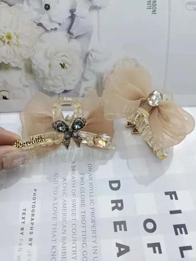South Korean Internet Red 2022 New Hairpin Cartoon Hair Mouth Clip Ins Small Fragrance Edge Clip Bangs Clip Sen Leather Loop Hairpin Series 36 Rainbow Village