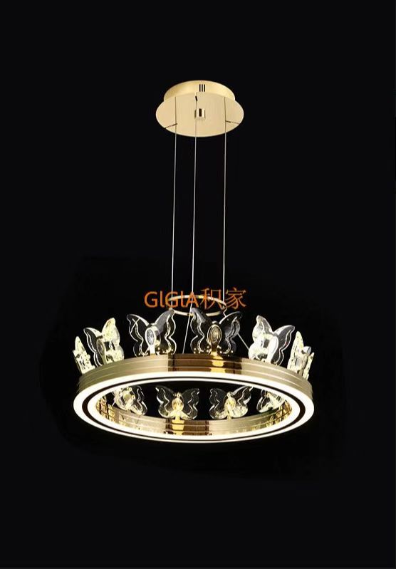 Light crystal lamp straight warp can do 800 large.600 large hanging