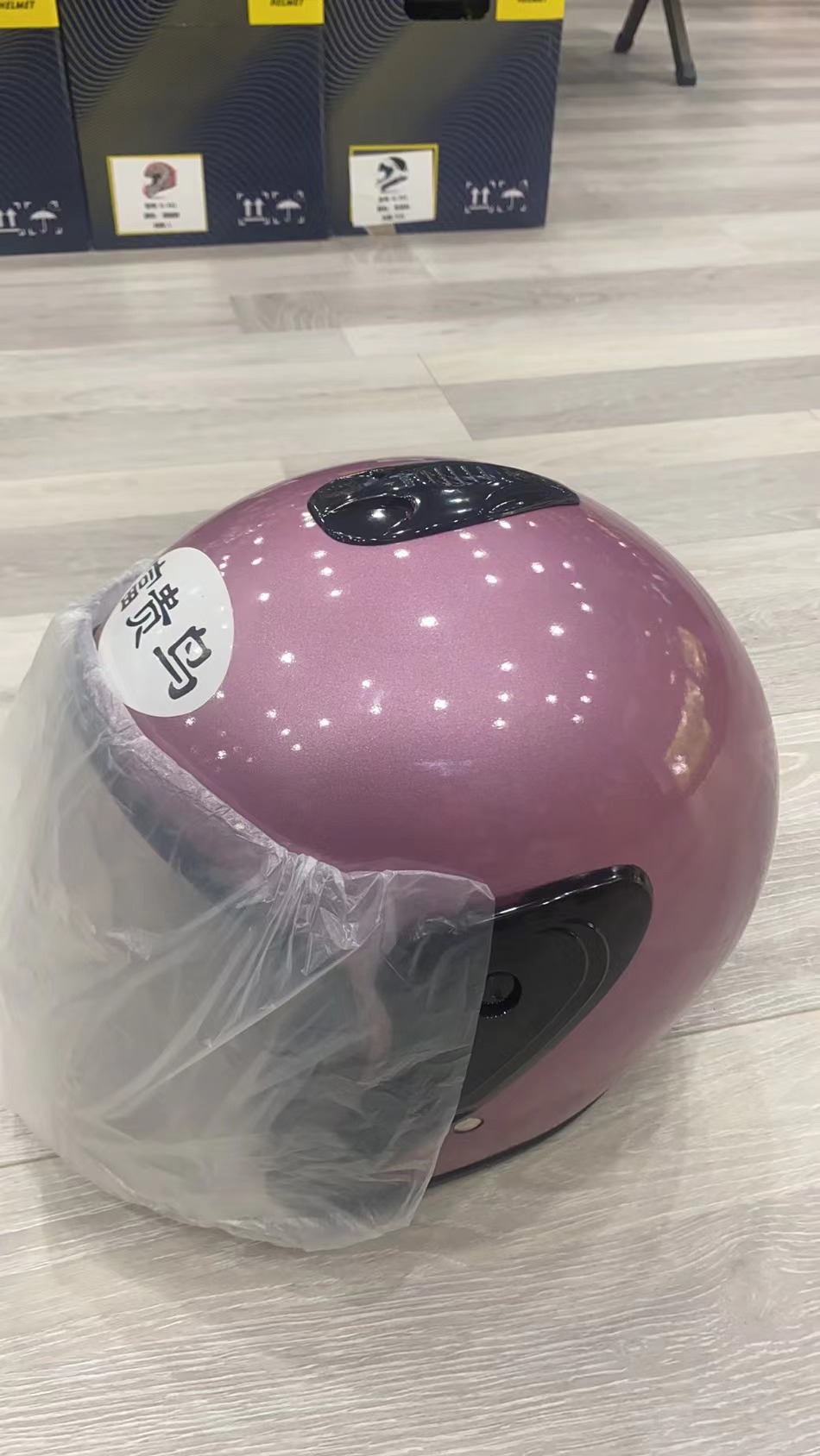Motorcycle helmet Application Scenario