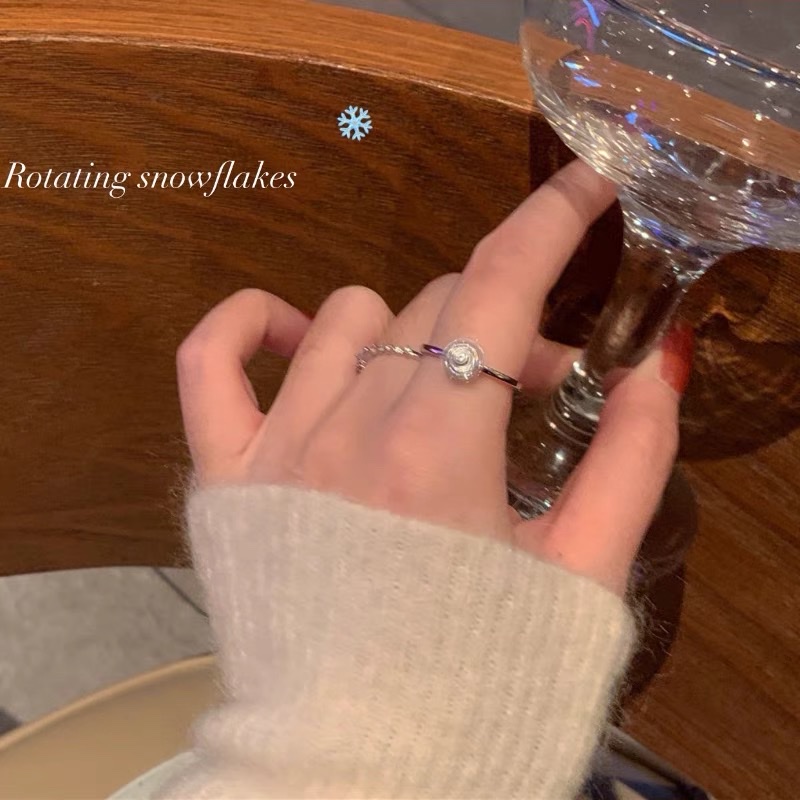 14 Ring women's simple ring personality design sense of minority Korean fairy minimalism