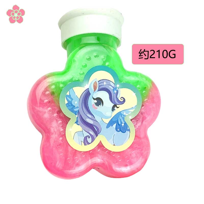 独角兽樱花瓶双色砂皮胶 珠光撞色 12瓶/彩盒 144瓶/箱自有工厂接受定制贴牌详情3