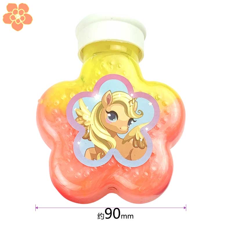 独角兽樱花瓶双色砂皮胶 珠光撞色 12瓶/彩盒 144瓶/箱自有工厂接受定制贴牌详情2