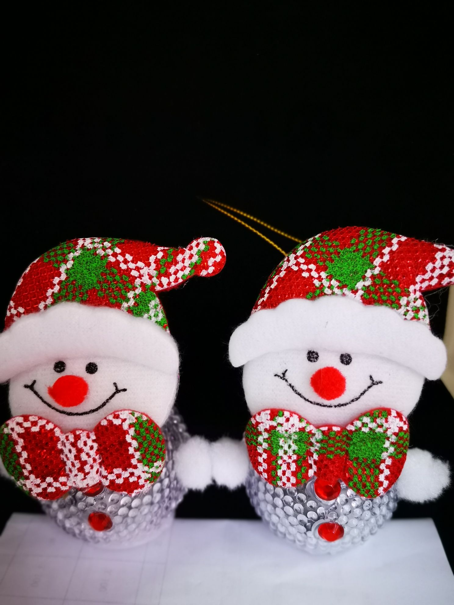 Acrylic Snow Man, The Latest Samsung Christmas. Festive Decorations Are Exploding