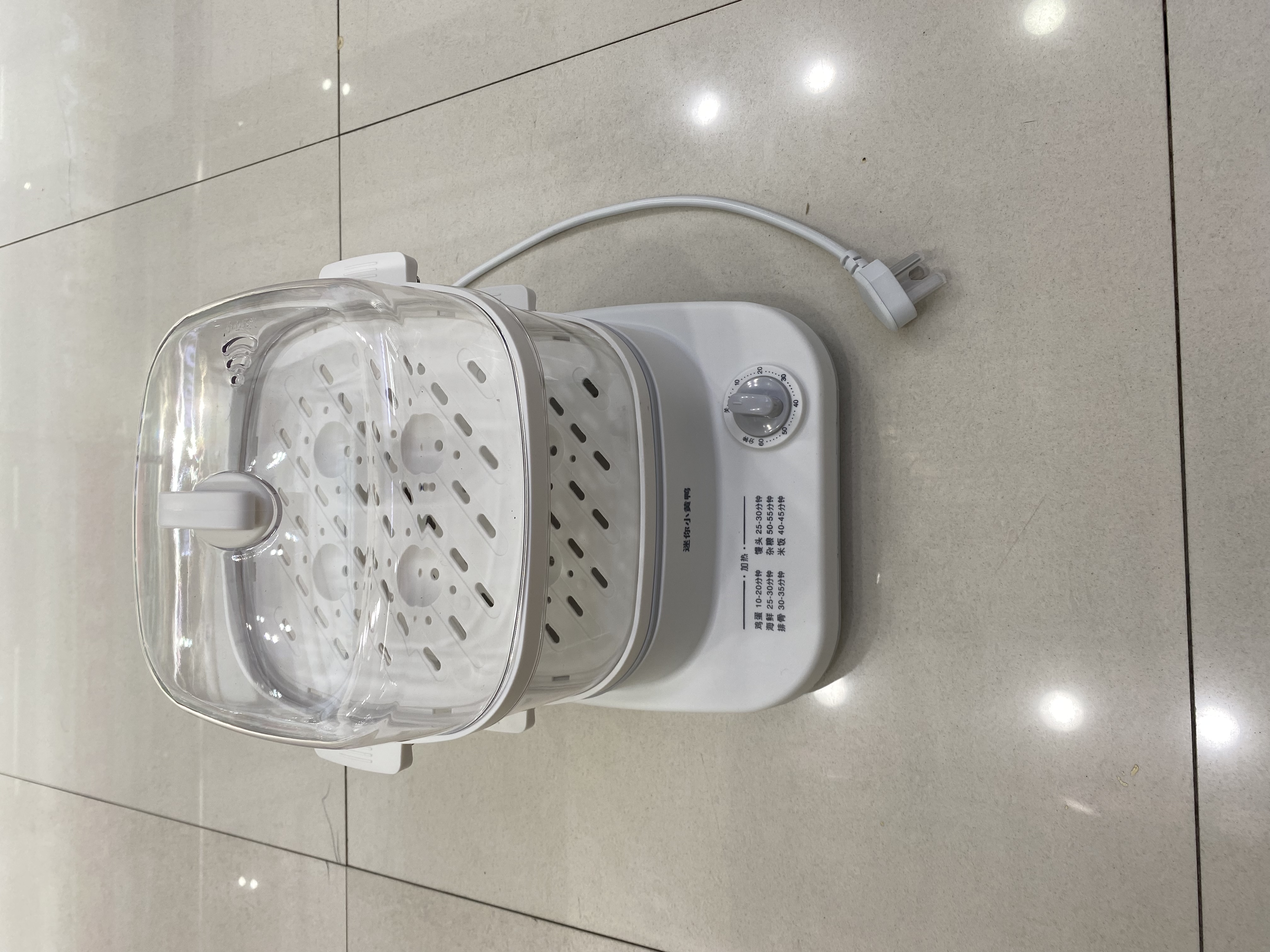 Time model electric steamer -6L