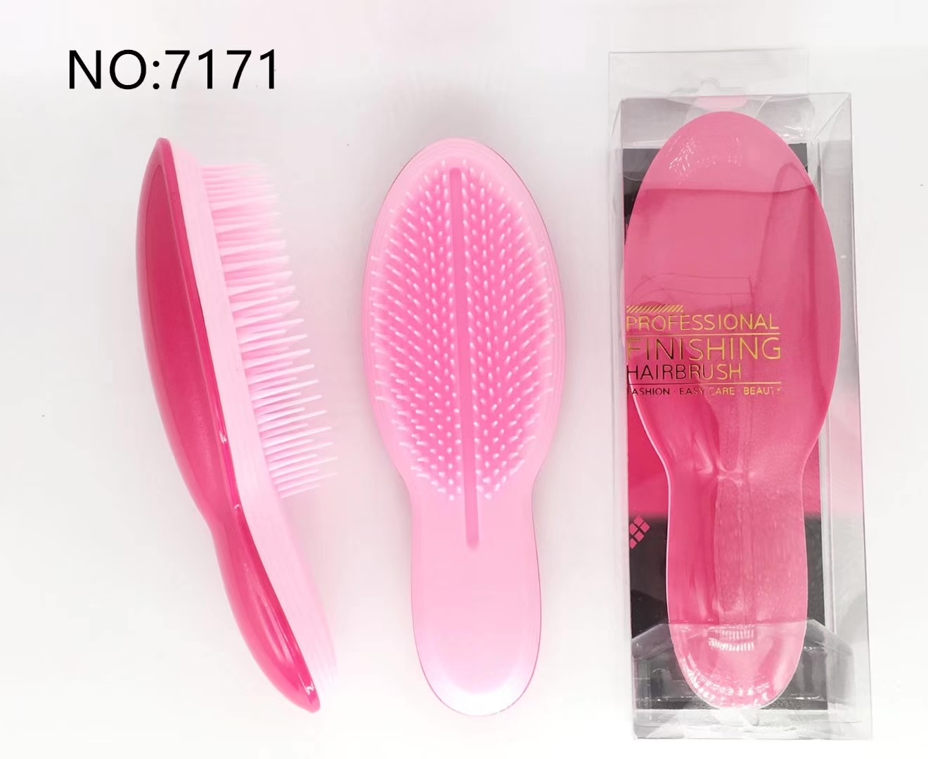 Hair Comb Pvc Box Packaging, Mixed Color Specification drawing
