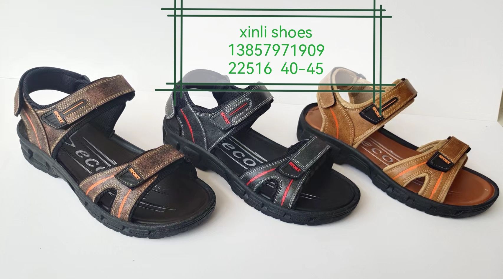 Sandals Beach shoes Men's sandals