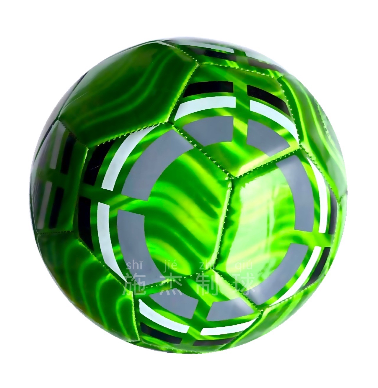 No. 5 Pvc Foam Laser Football Children's Toy Outdoor Sports Ball details Picture