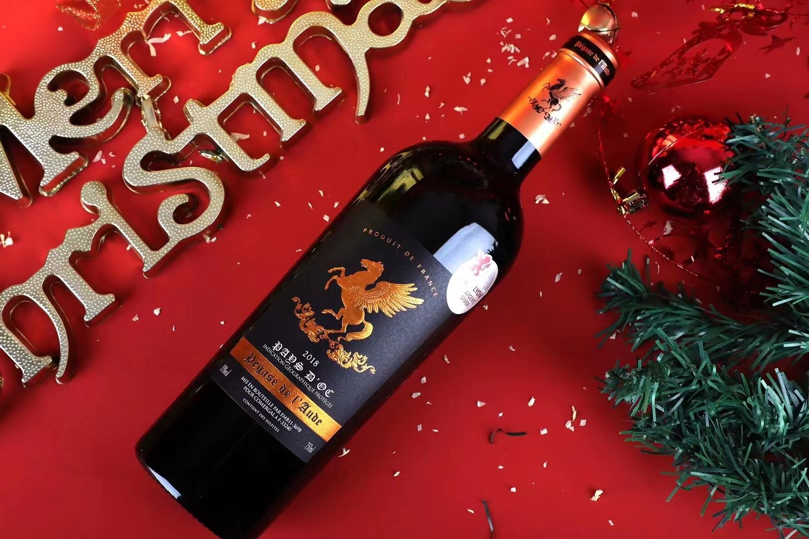 Auld Pegasus Dry Red Wine