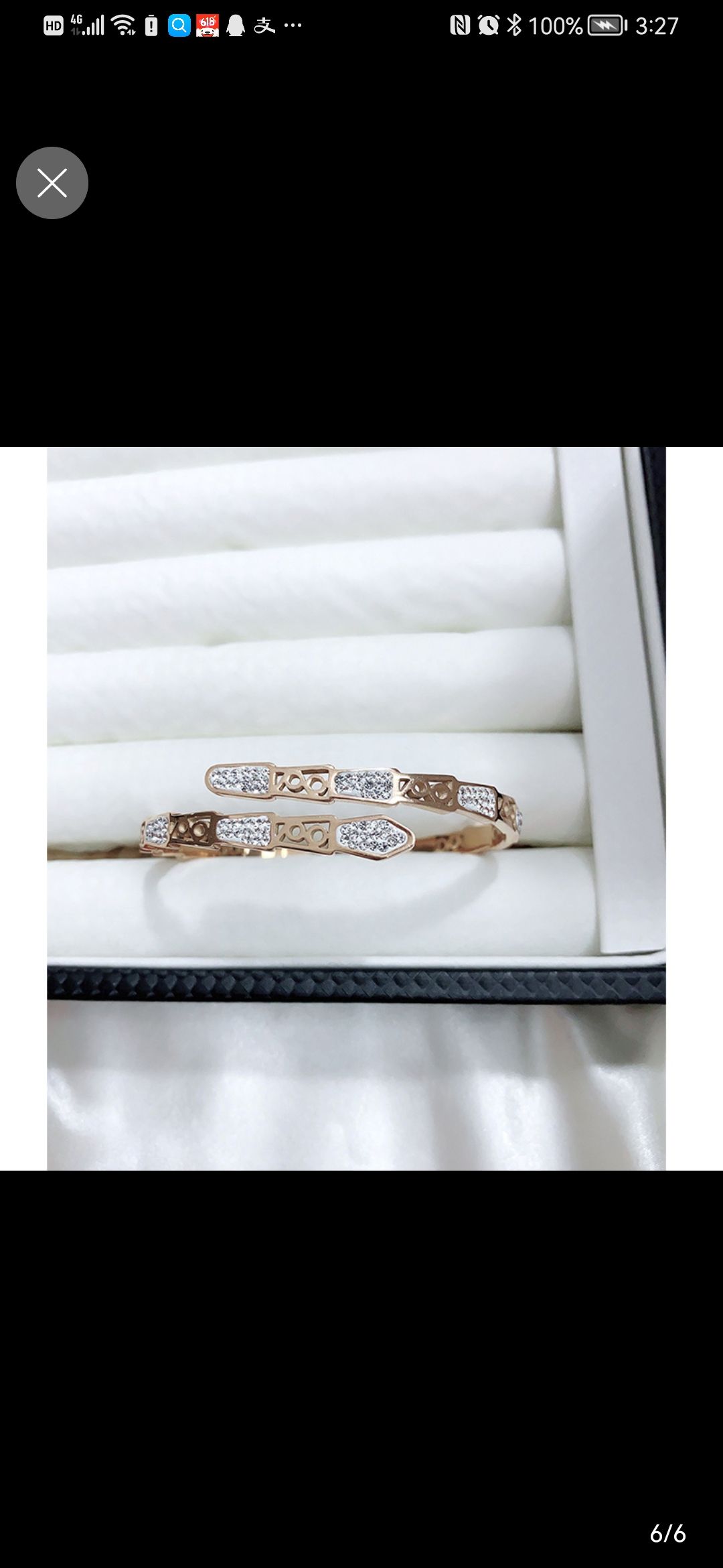 The 2022 new Moissanite necklace, women's bracelet with diamond pendant, exquisite and niche, is a fashionable gift for couples and best friends detail image 3