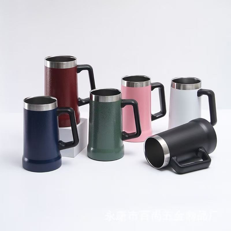 Thermos cup space cup handle cup