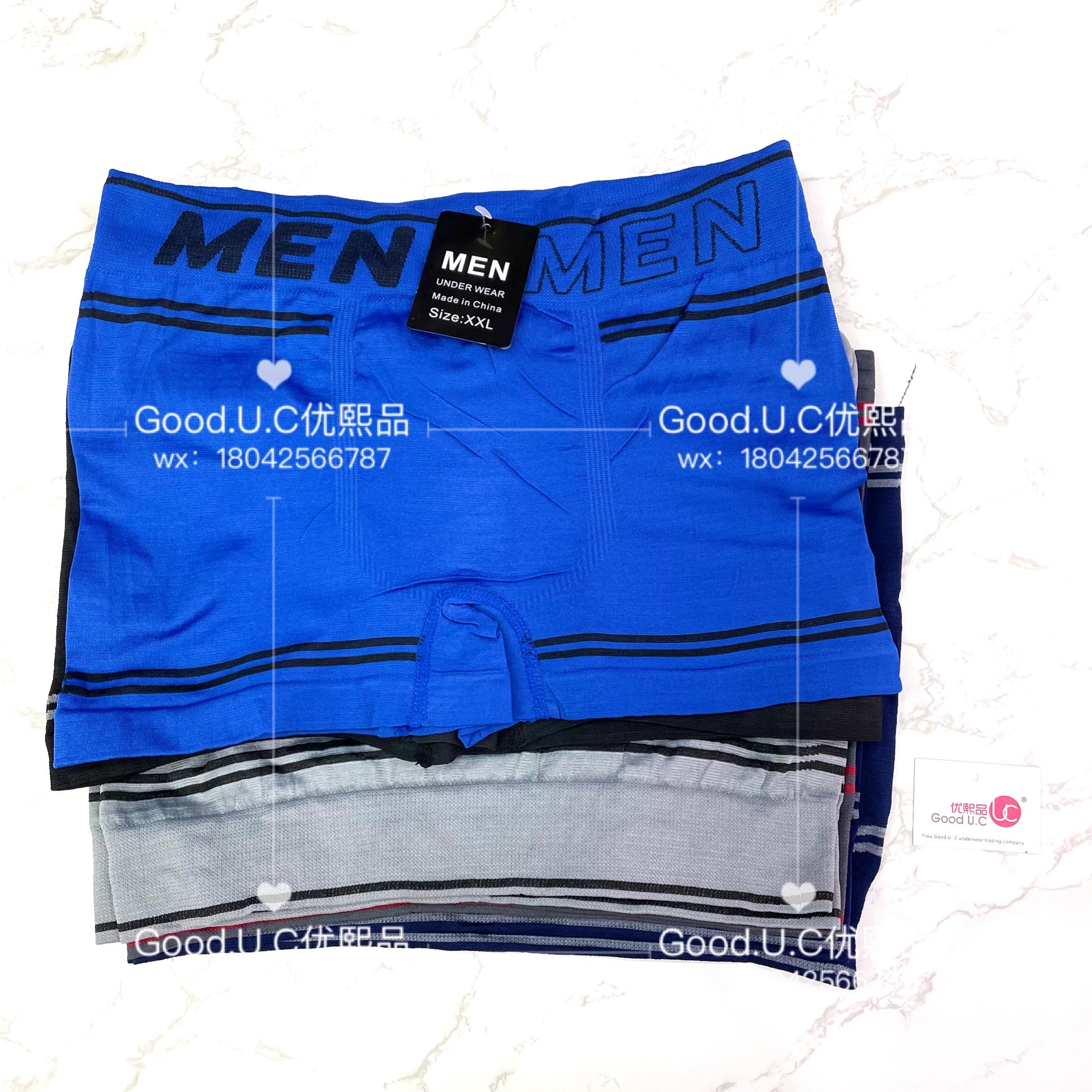 Foreign Trade Underwear Men's Underwear Seamless Underwear Men's Boxers Seamless Boxers Men's Pants Export Africa South America Factory Direct Sales