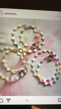 Shell rice bead bracelet popular match live Tiktok first choice