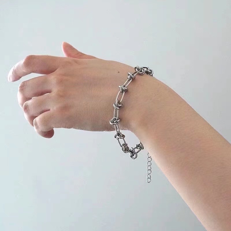 Stainless steel handmade necklaces popular all match live Tiktok preferred thumbnail
