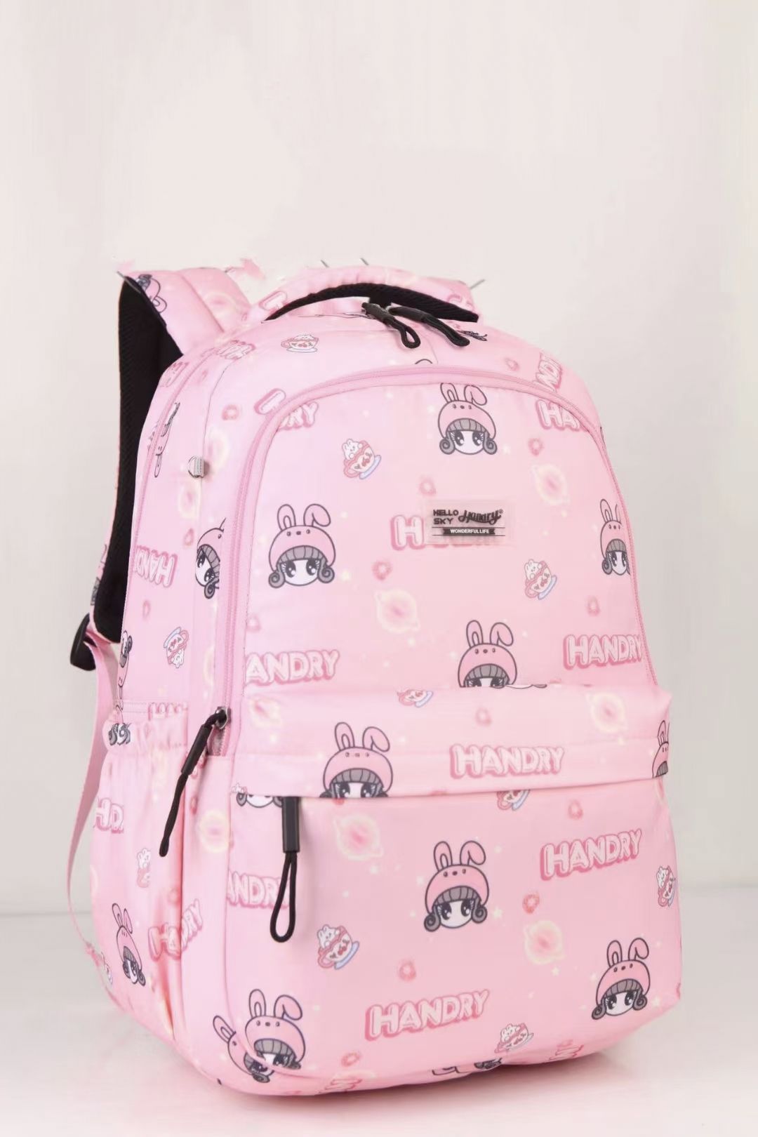 Hengdeli Student Schoolbag Primary School Junior High School Backpack Large Capacity Lightweight Bag details Picture