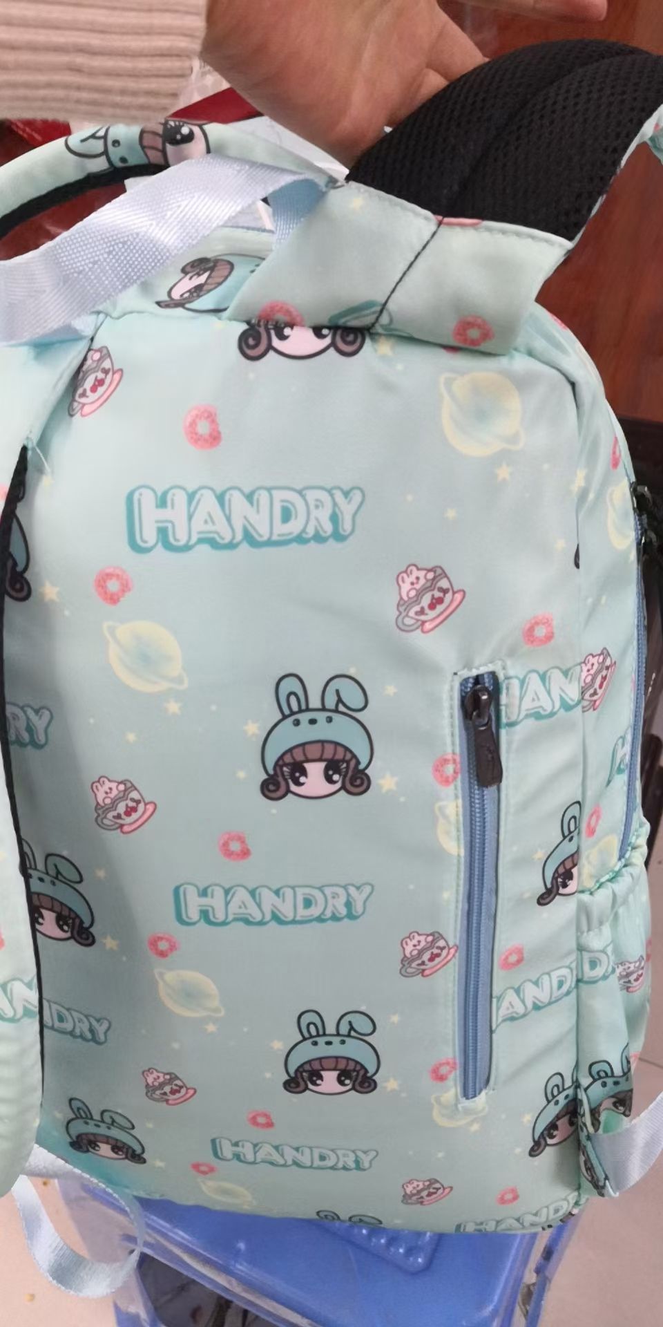 Hengdeli Student Schoolbag Primary School Junior High School Backpack Large Capacity Lightweight Bag Item Picture