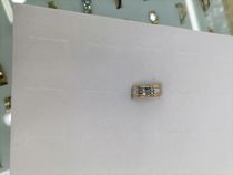 Titanium steel in gold in the middle and outside double open