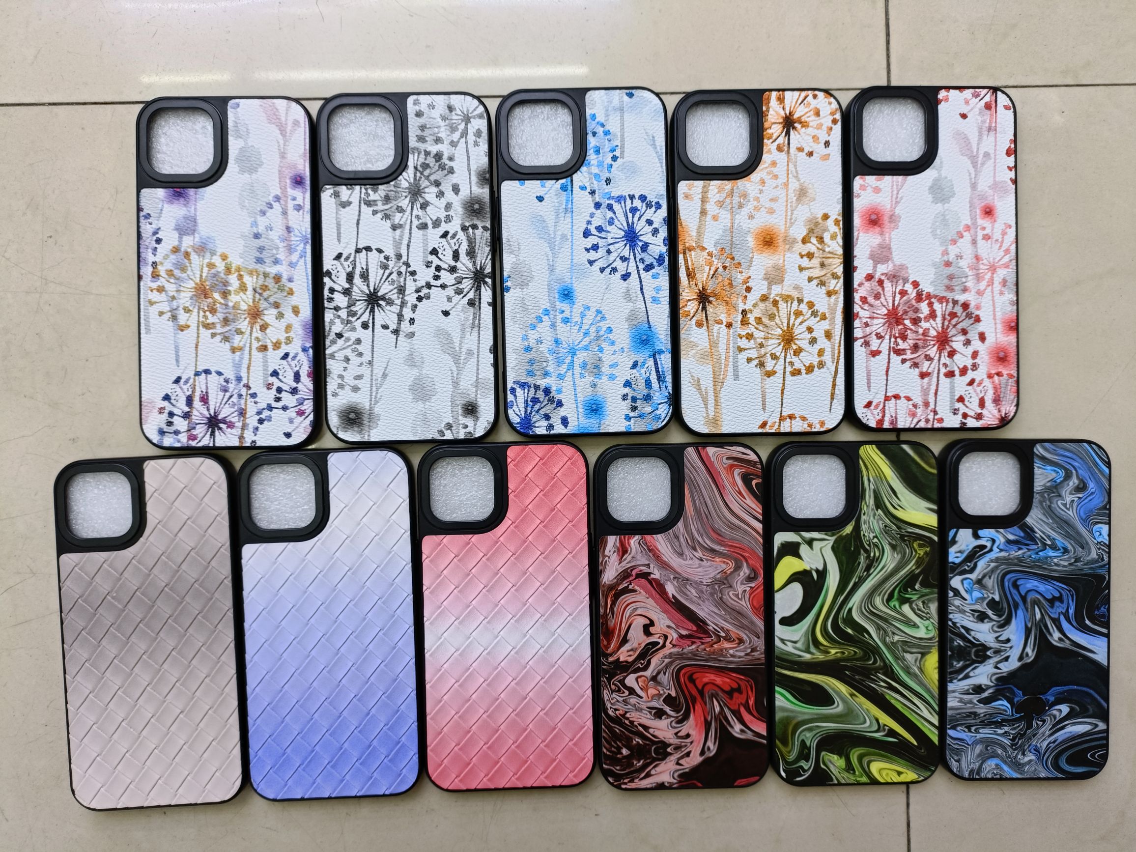 Leather 2-in-1 phone case