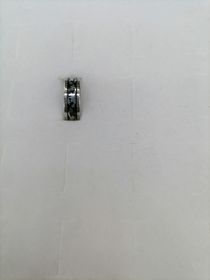 Titanium steel silver dripping scorpion wide ring