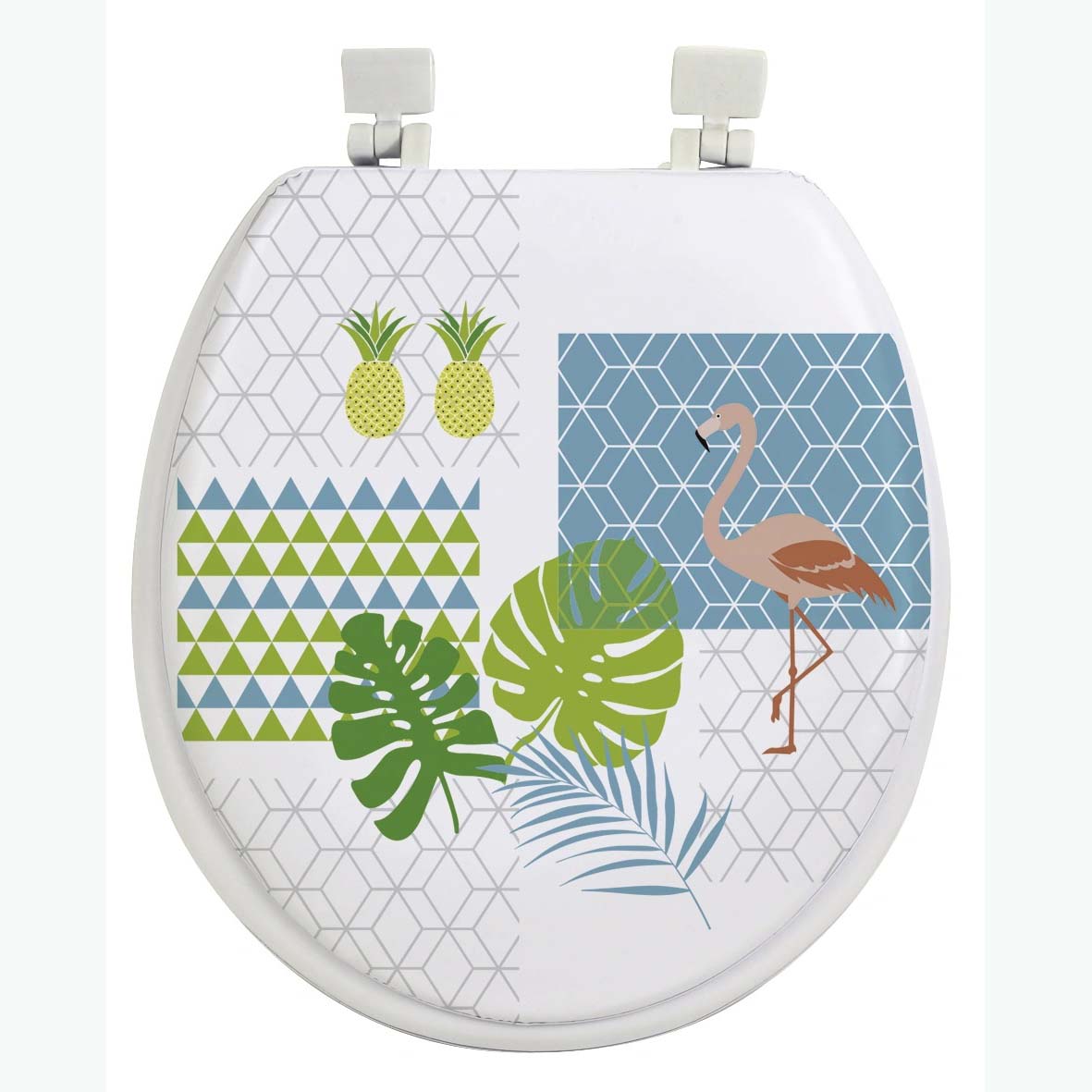SHUMEIJIA Adult printing toilet seat household toilet thumbnail
