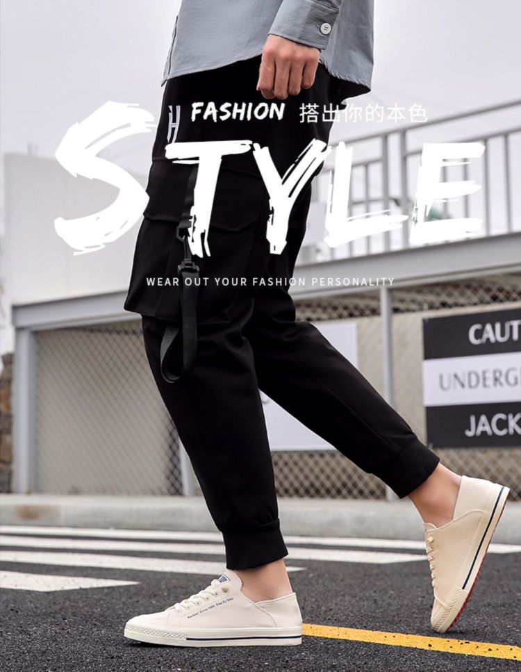 Men's shoes canvas shoes men lace-free low top two wear men's casual shoes 2022 new board shoes Application Scenario