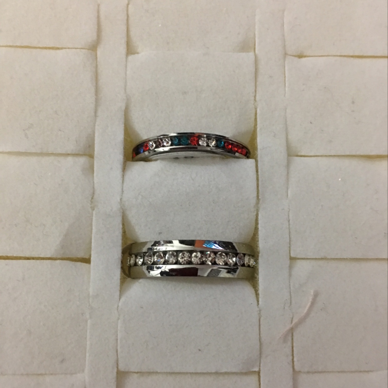 Stainless steel mixed ring overall process is more elegant grade perfect novel