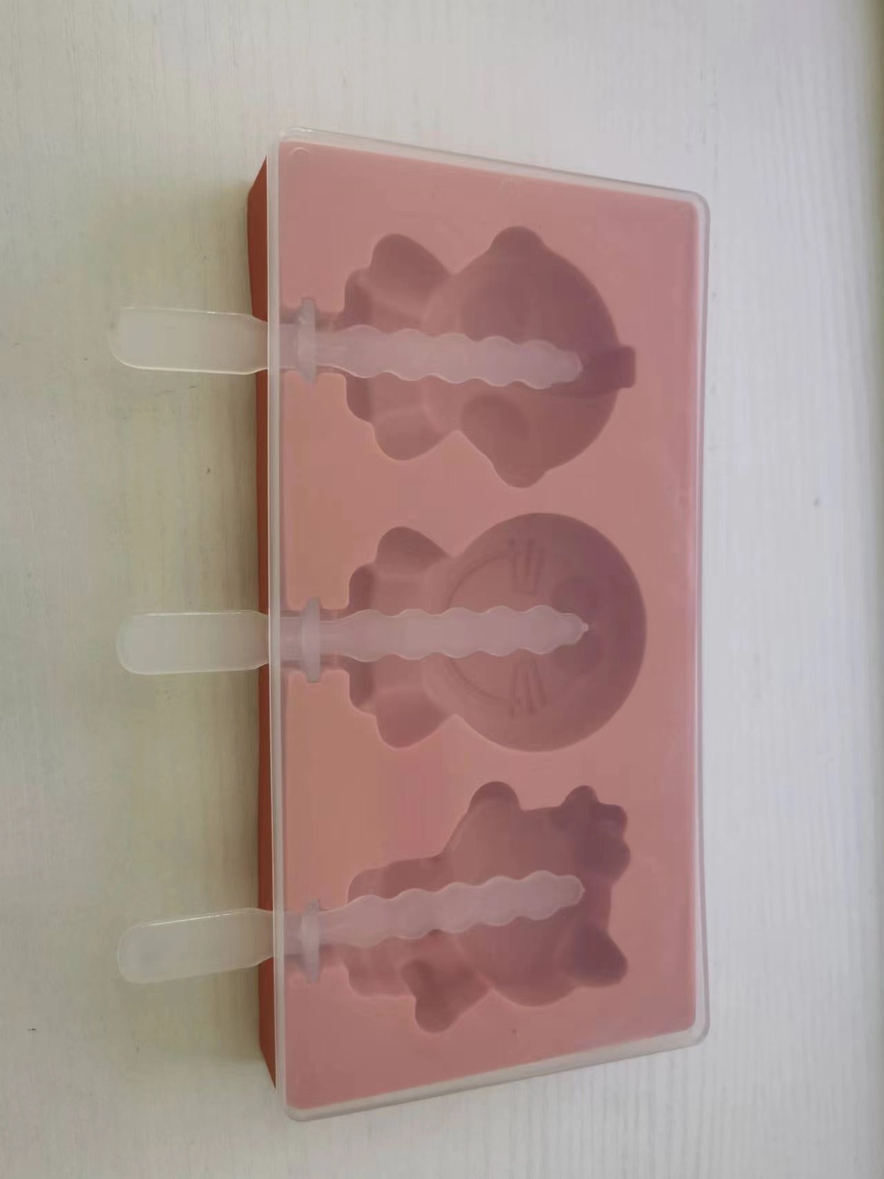 Cartoon Popsicle ice cube with different shapes Application Scenario