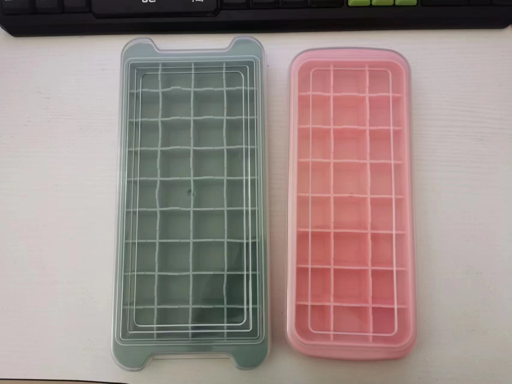 Doggy square Popsicle ice cube full figure