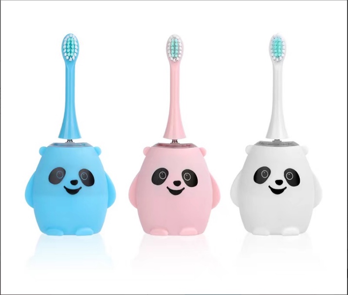 Electric toothbrush set for children
