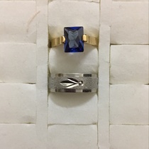 The stainless steel manufacturing process is more complex inlaid zircon Chengjie jewelry