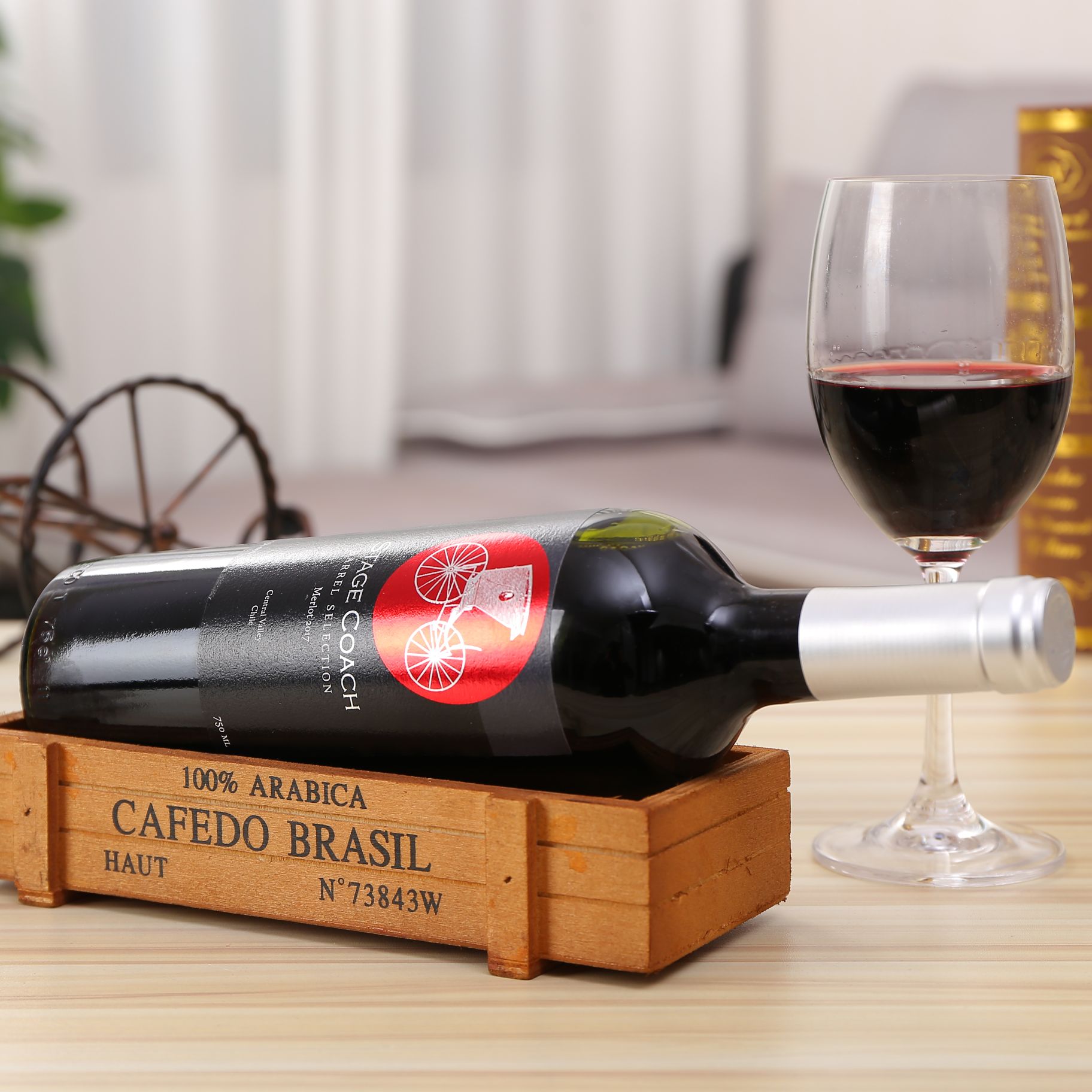 Chile Imported Dry Red Wine In Original Bottle 4