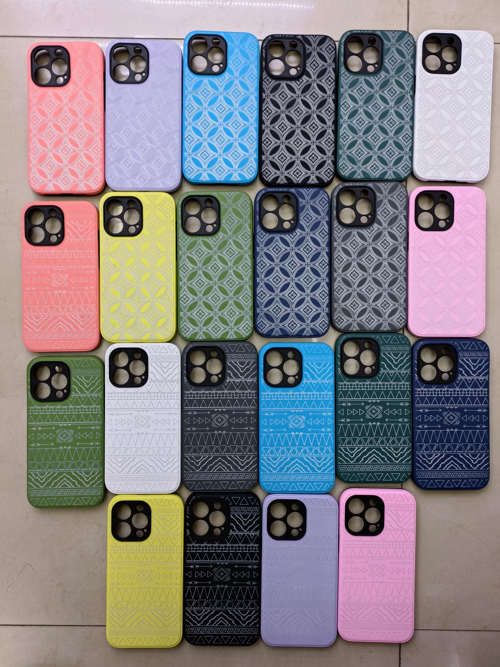 Radium engraving 2-in-1 phone case