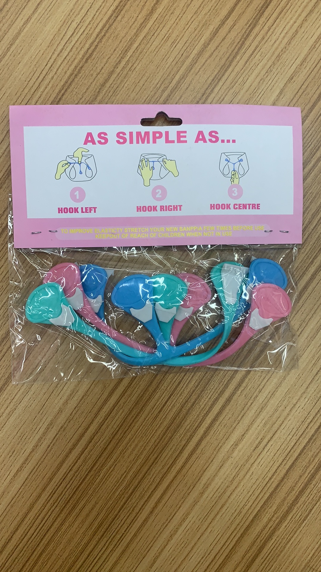 Factory Sells Baby Diaper Fastener Diaper Clip Plastic Small Claw details Picture