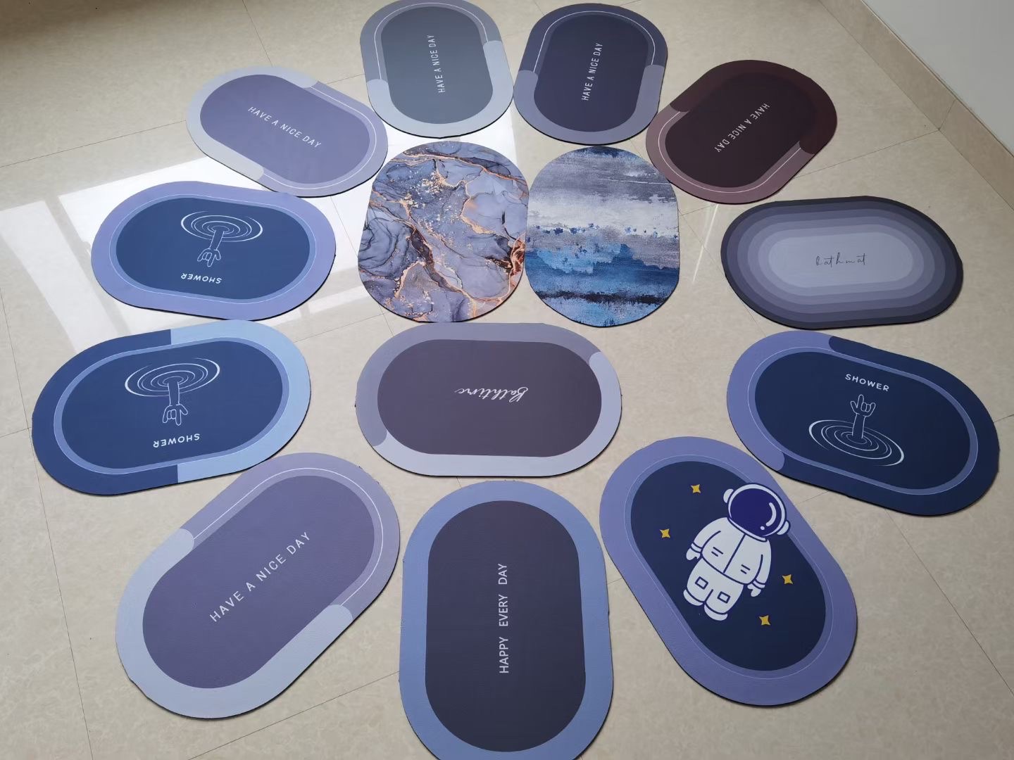 Diatom Mud (Size And Pattern Can Be Customized) Application Scenario