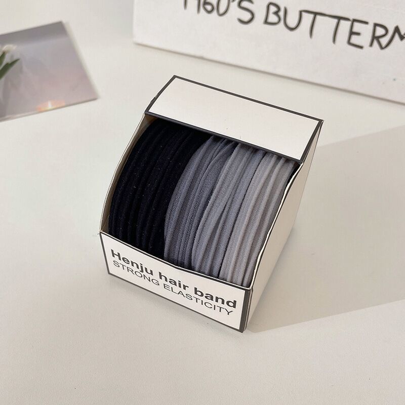 High Profile Level Gradient Scrunchie Japanese Hair Tie Does Not Hurt Hair Elastic Band Tight Ins Wind Tie Academy Wind High Bounce undefined