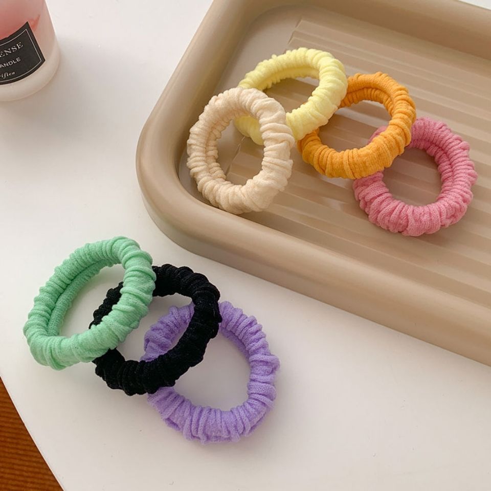 Children High Elastic Durable Does Not Hurt Hair Elasticity Good Rubber Band Hair Band Girls Tie Hair Rope Children Holster