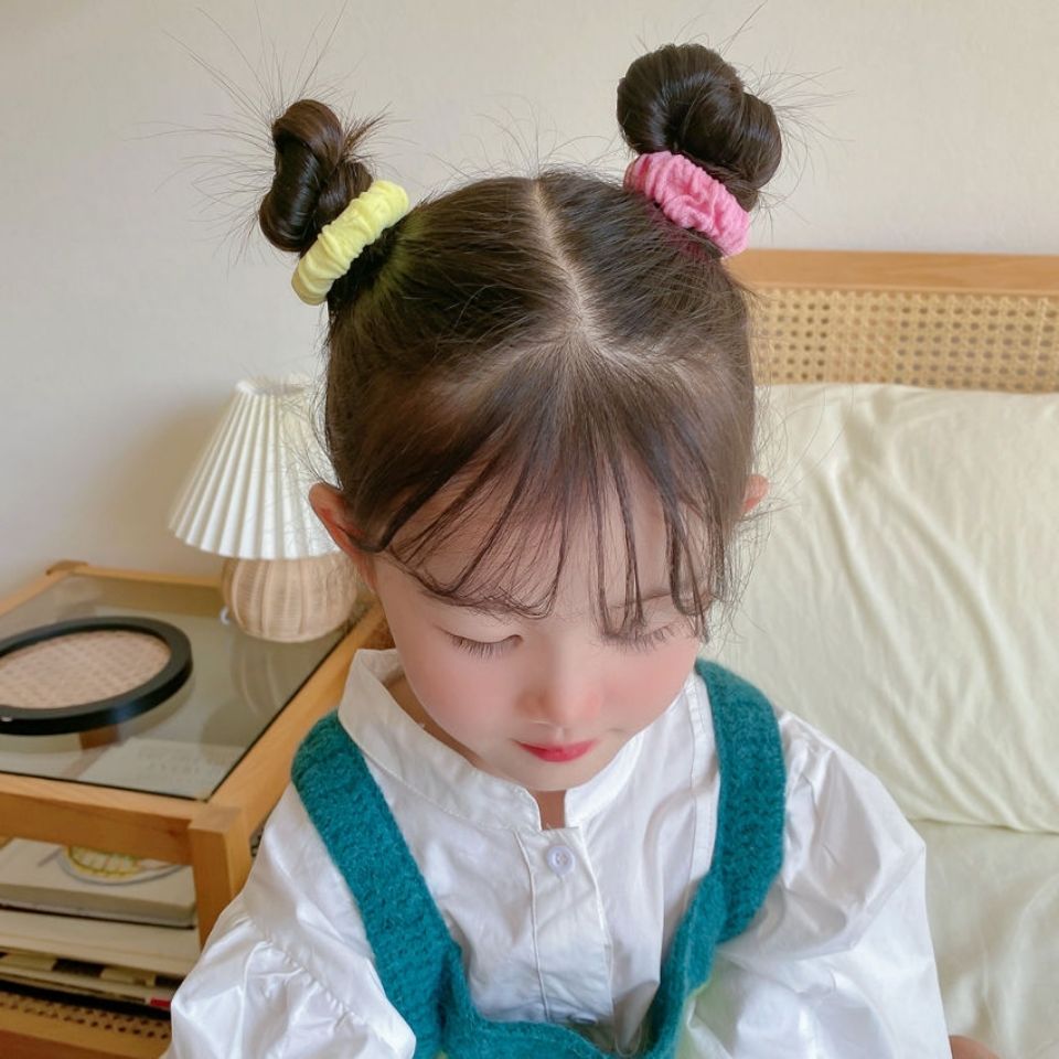 Children High Elastic Durable Does Not Hurt Hair Elasticity Good Rubber Band Hair Band Girls Tie Hair Rope Children Holster Application Scenario